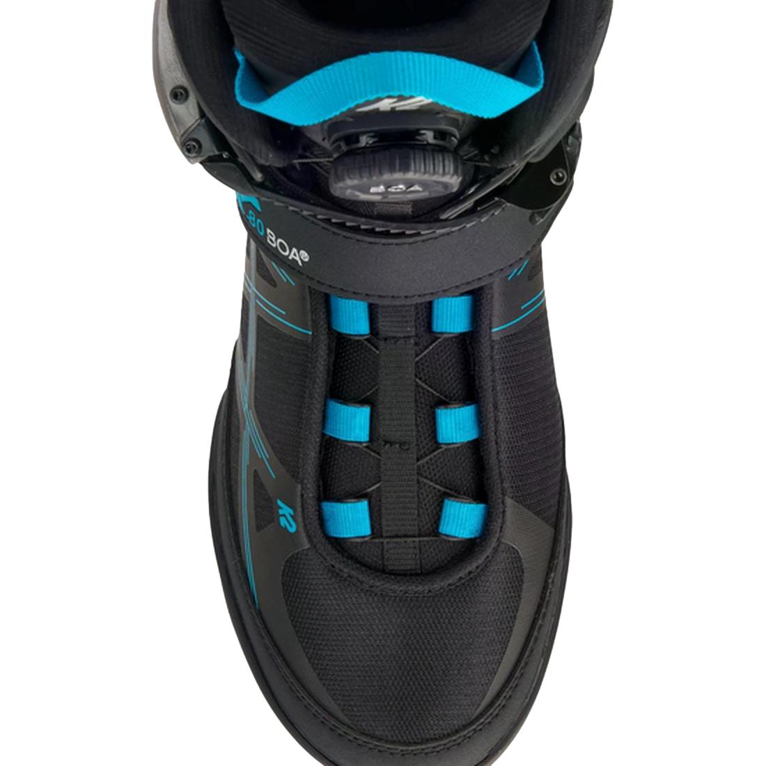 K2 F.I.T. 80 BOA Men's Skates Black/Blue