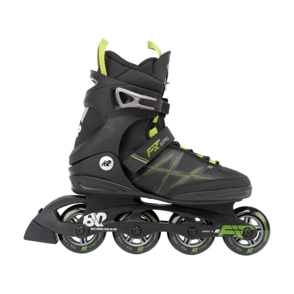 K2 F.I.T. 80 Pro Men's Skates Black/Olive