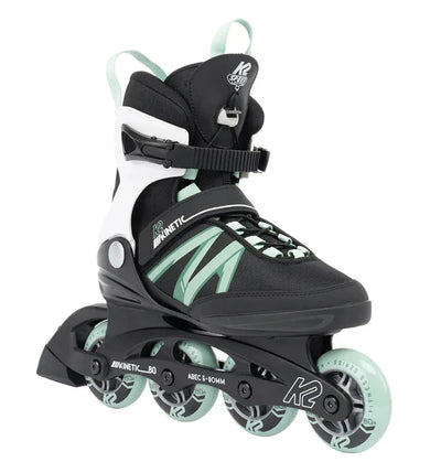 K2 SKATE KINETIC 8.0  PRO -Wmn Black/Sage