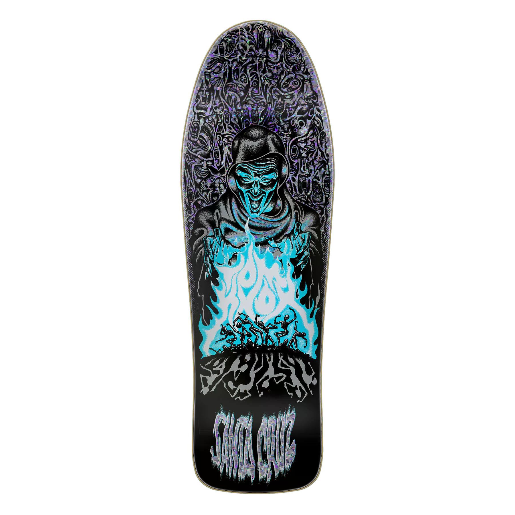 Santa Cruz Knox Firepit Reissue Skateboard Deck 10.07"
