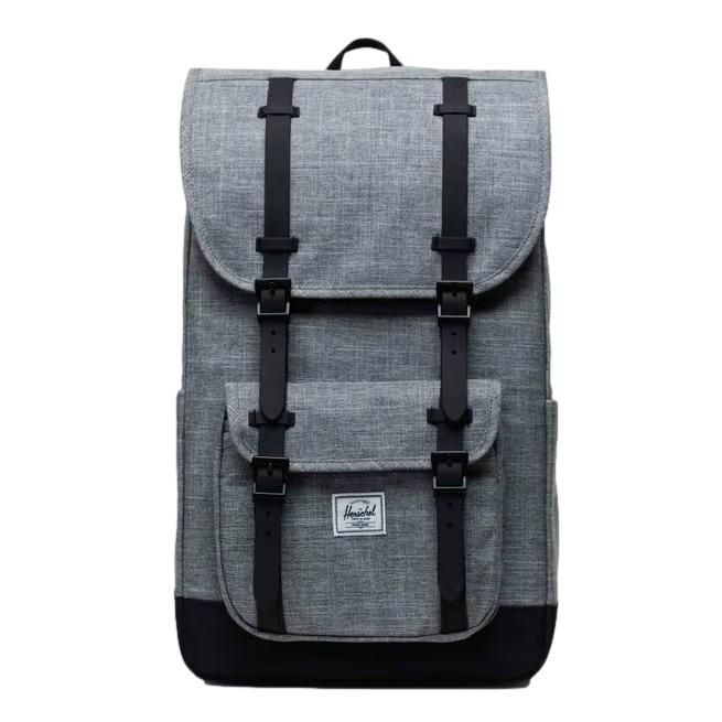 Herschel Little America Backpack 30L Raven Crosshatch
