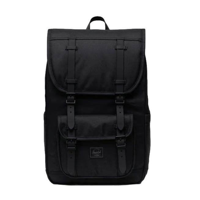 Herschel Little America Mid Volume Black Tonal