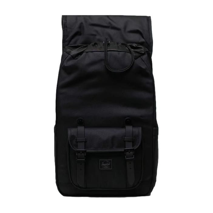 Herschel Little America Mid Volume Black Tonal