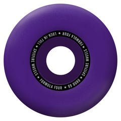 Spitfire Formula Four Lock in Full Skateboard Wheels Purple 54mm 99a