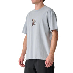 S Double Man With Dot Tee Blue Grey