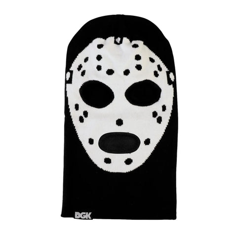 DGK Hooligan Ski Mask Black / Glow in the Dark