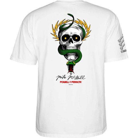 Powell Peralta Bones Brigade 17 Mike McGill Tee White