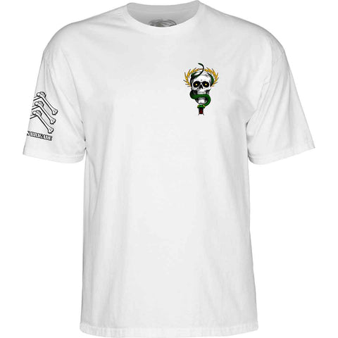 Powell Peralta Bones Brigade 17 Mike McGill Tee White