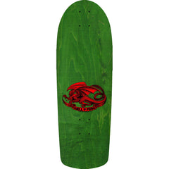 Powell Peralta Mike McGill Skull & Snake Skateboard Deck Green/Gold Foil- 10 x 30.125