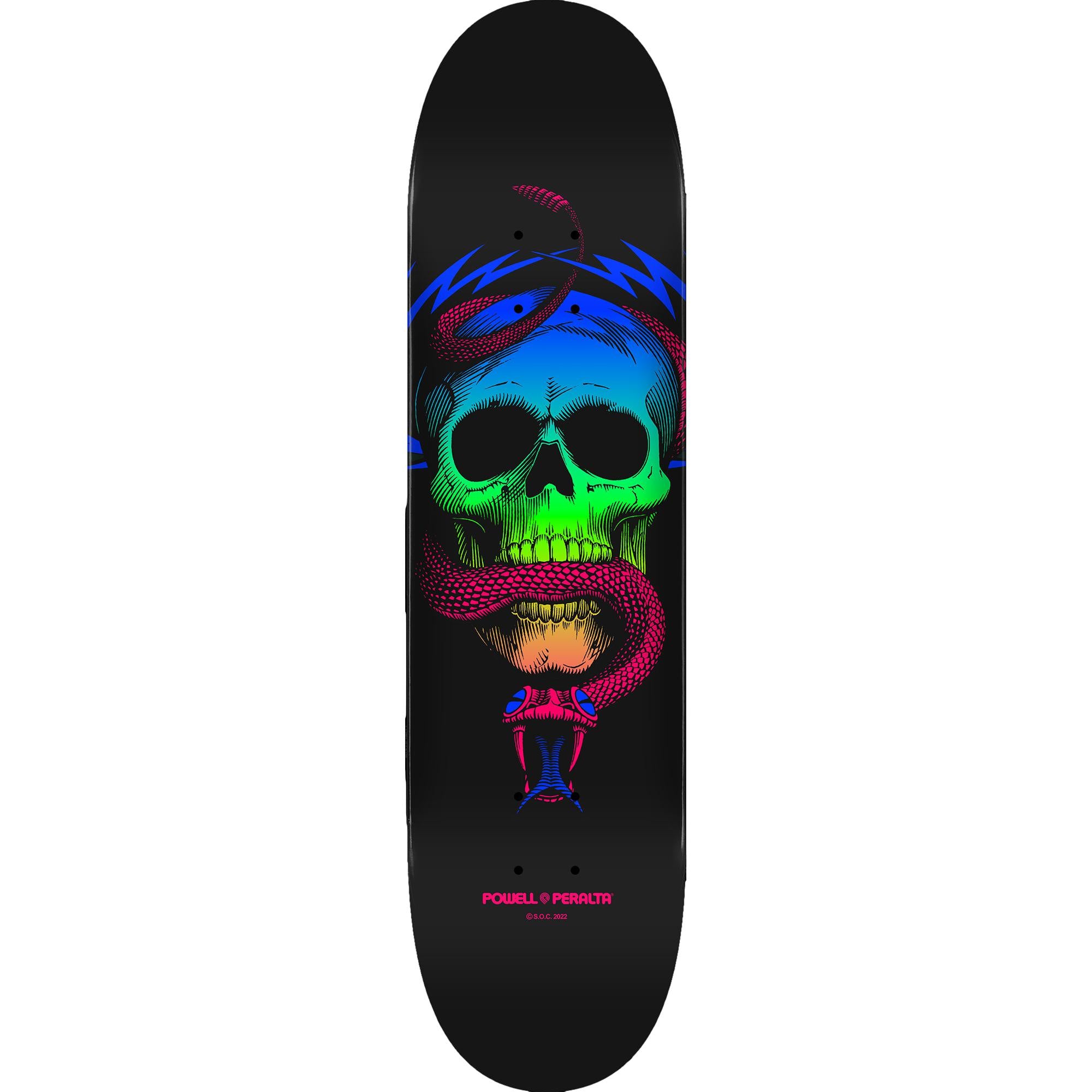Powell Peralta McGill Skull & Snake Skateboard Green Fade - Shape 244 K20 - 8.5 x 32.08