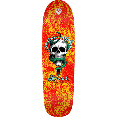 Powell Peralta McGill Flight 8.97" Red Yellow Skateboard Deck