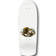 Powell Peralta Mike McGill 40th Anniversary Reissue Deck McTwist White W/Gold Foil