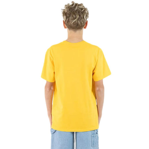 Santa Cruz MFG Dot Youth Tee Yellow / Purple