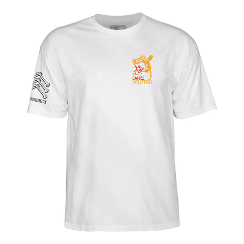 Powell Peralta Bones Brigade 17 Lance Mountain Tee White
