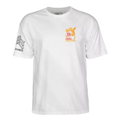 Powell Peralta Bones Brigade 17 Lance Mountain Tee White