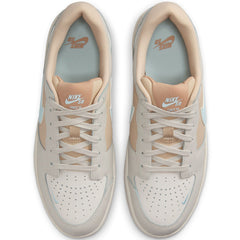 Nike SB Force 58 Premium Leather Mens Shoe Light Bone / Glacier Blue