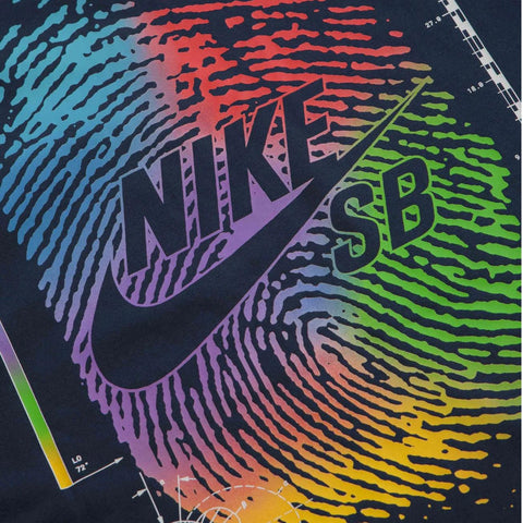 Nike SB OC Thumbprint T-Shirt Navy