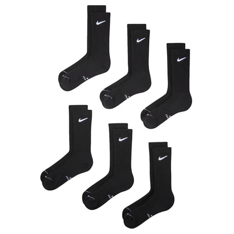 Nike Everyday Elevated Sock Black 6 Pack