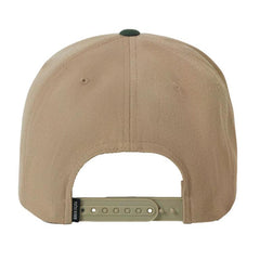 Brixton Oath III Snapback Tan / Olive