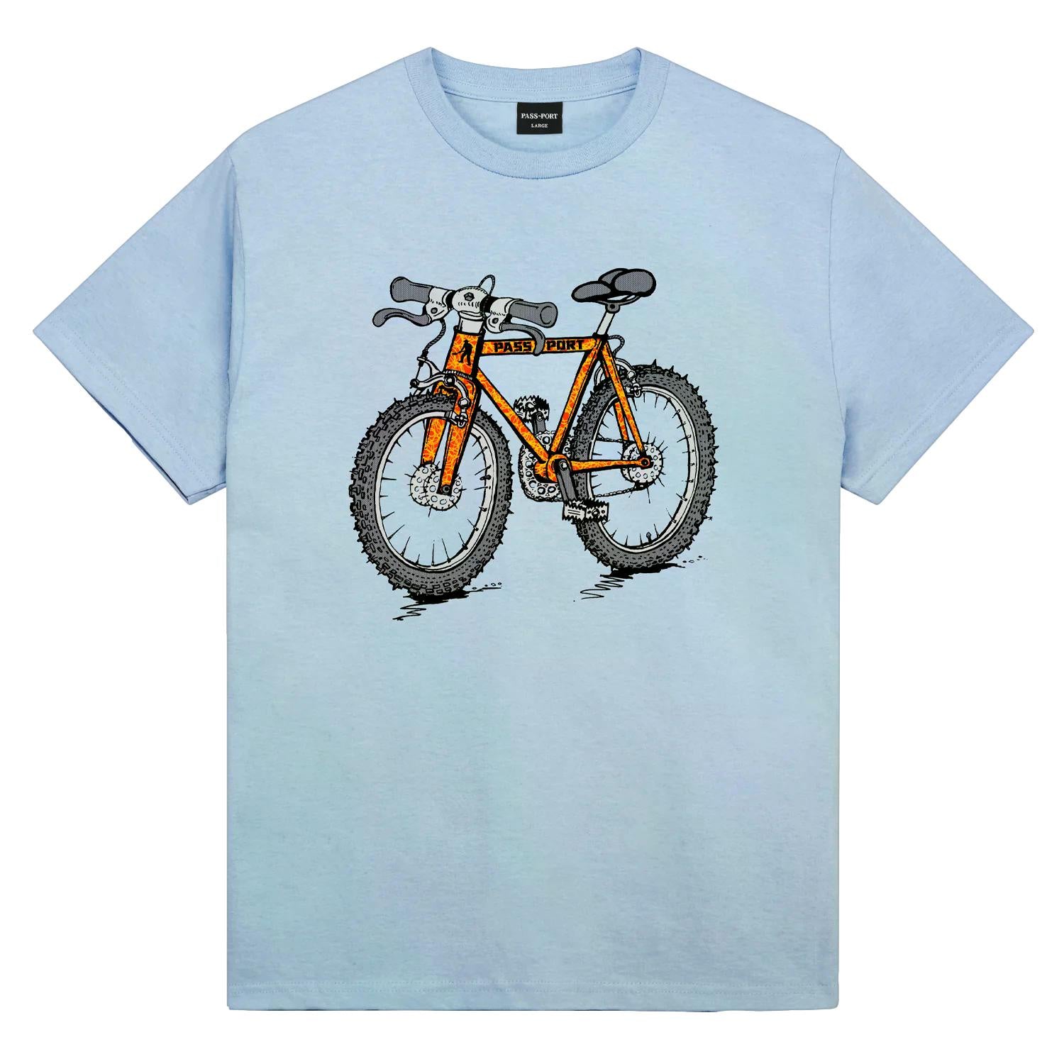 Pass-Port One Speed T-Shirt Stonewash Blue