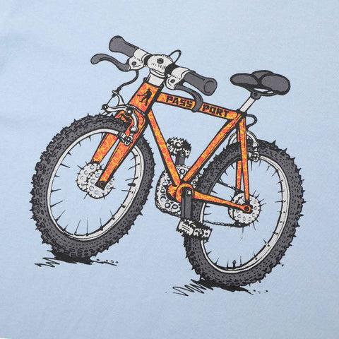 Pass-Port One Speed T-Shirt Stonewash Blue