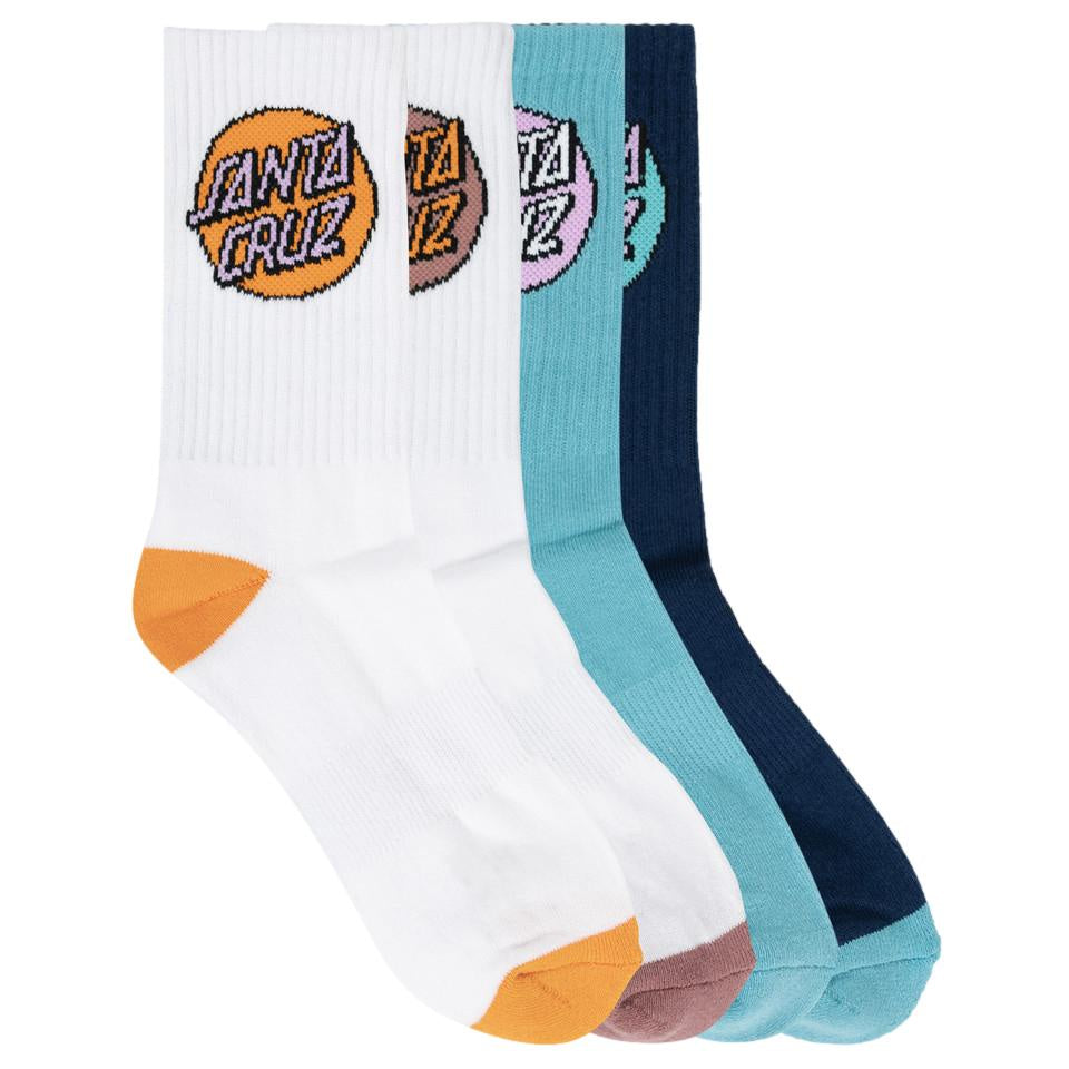 Santa Cruz Other Dot Womens Sock Assorted White / Jade / Navy