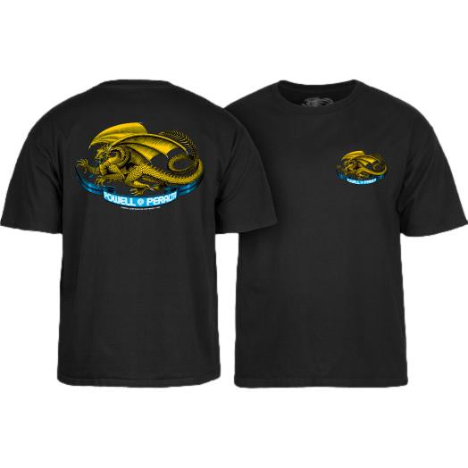 Powell Peralta Oval Dragon Black Youth Tee