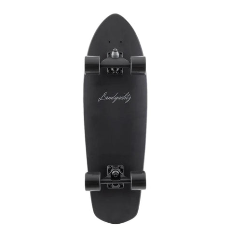 Landyachtz Pocket Knife Surf Skate Black 9.1" x 29.6"