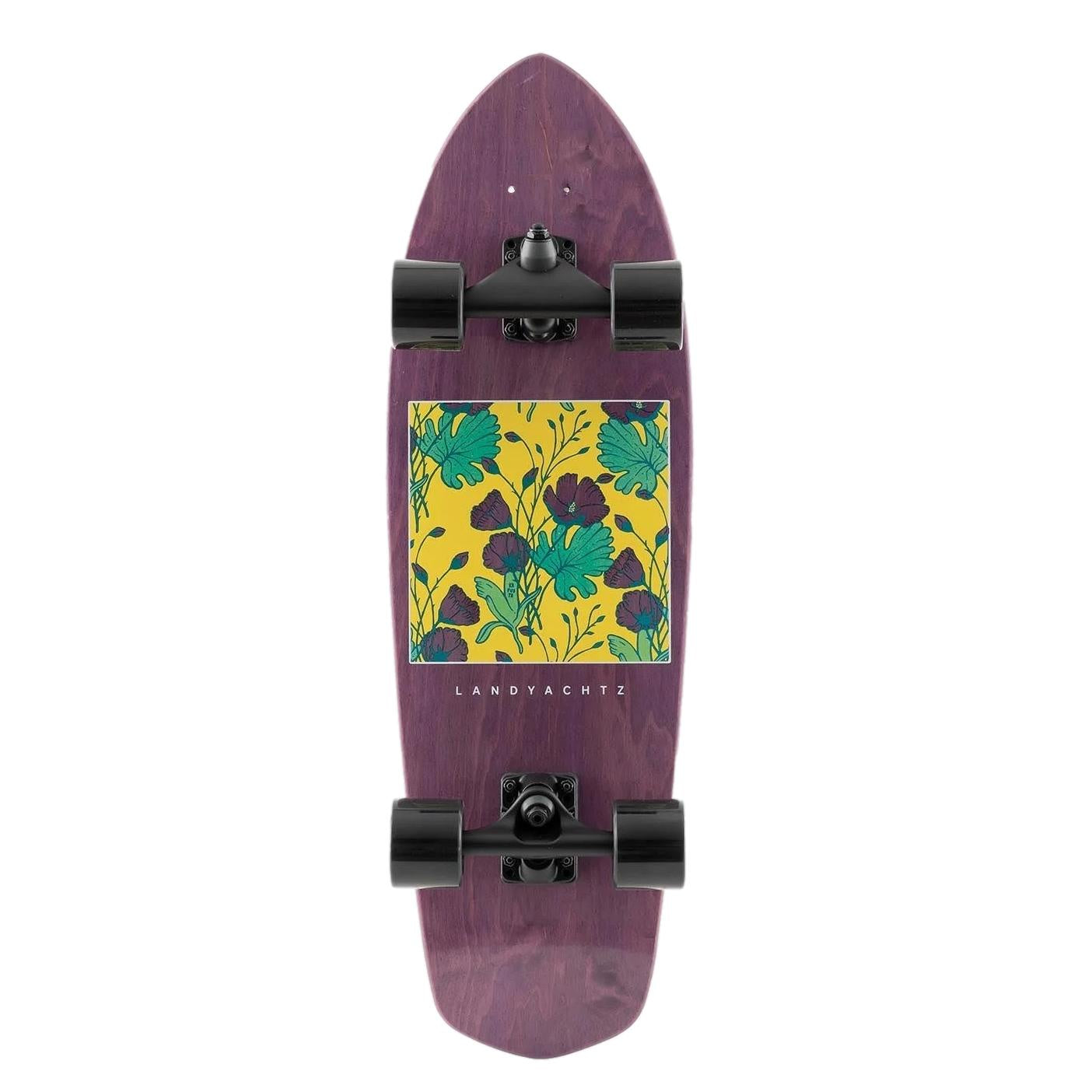 Landyachtz Pocket Knife Botanical Surf Skate 9.1" x 29.6"