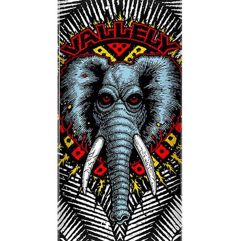 Powell Peralta Vallely Elephant White Skateboard Deck 8.0"
