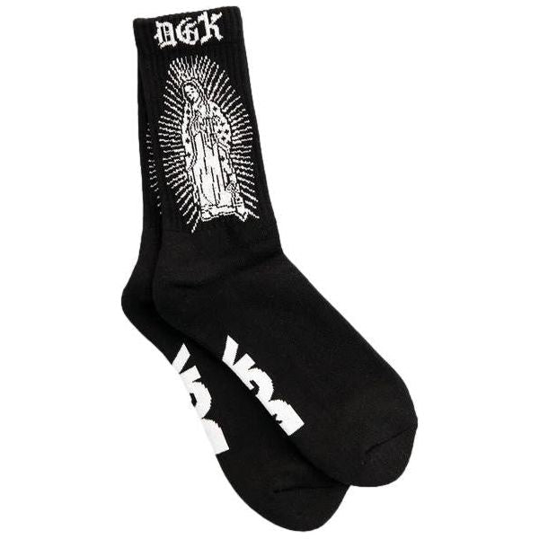 DGK Crew Sock Guadalupe Black