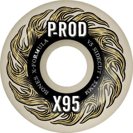 Bones P-Rod Pro X-Formula 52mm V5 Sidecut 95A