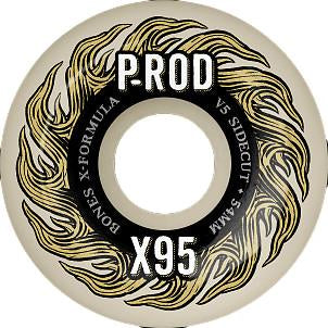 Bones P-Rod Pro X-Formula 54mm V5 Sidecut 95A