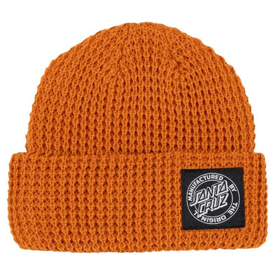 Santa Cruz MFG Dot Waffle Beanie Ginger
