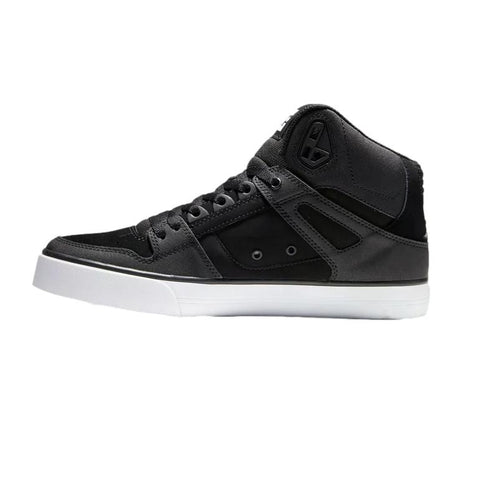 DC Pure High Top WC Skate Shoes Black / White