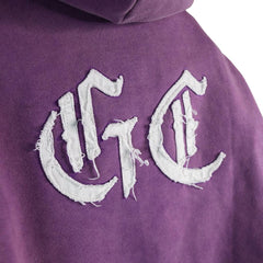 Gamble Clothing Fade Out Hoodie Purple