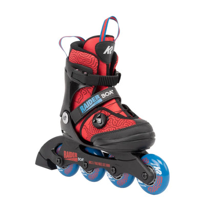 K2 Raider BOA Junior Skates Red/Blue