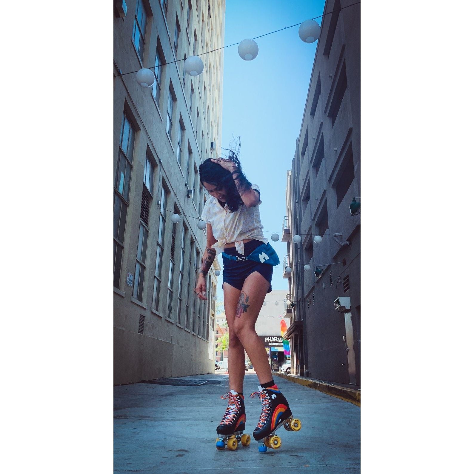 Moxi Rainbow Rider Sunshine Yellow Skates
