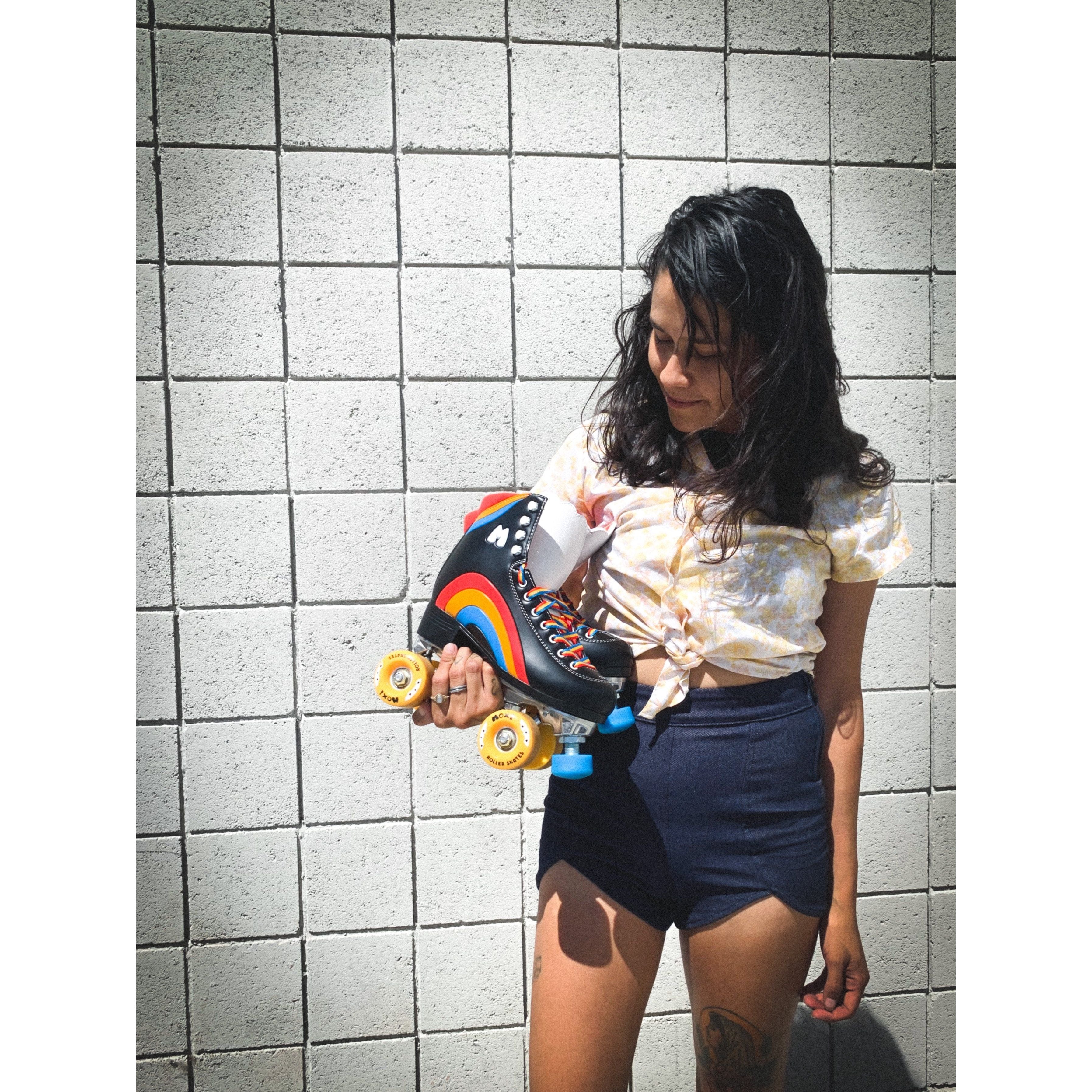 Moxi Rainbow Rider Sunshine Yellow Skates