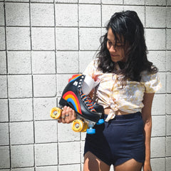 Moxi Rainbow Rider Asphalt Black Skates