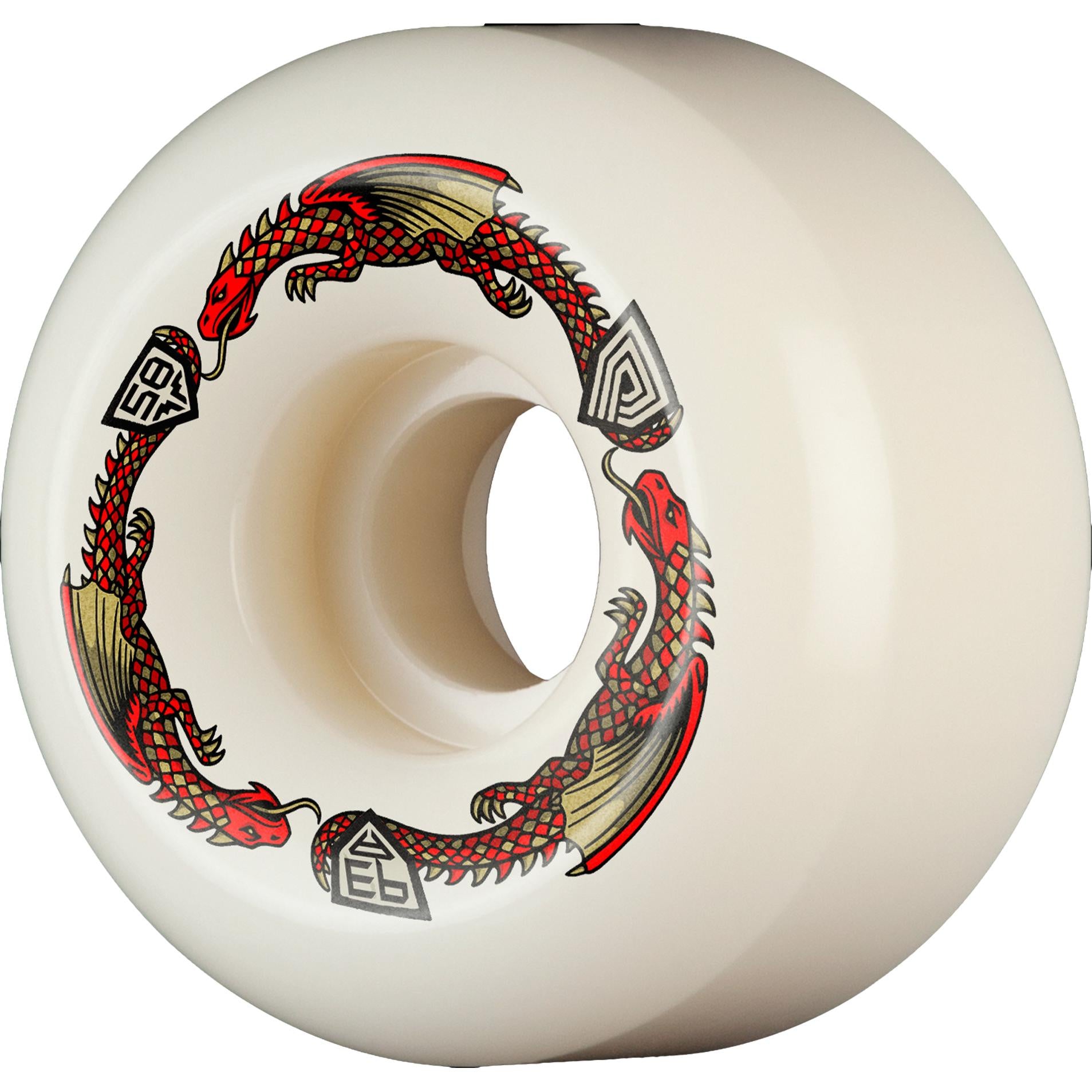 Powell Peralta Dragon Formula Rat Bone II 58 x 33mm 93a Wheels
