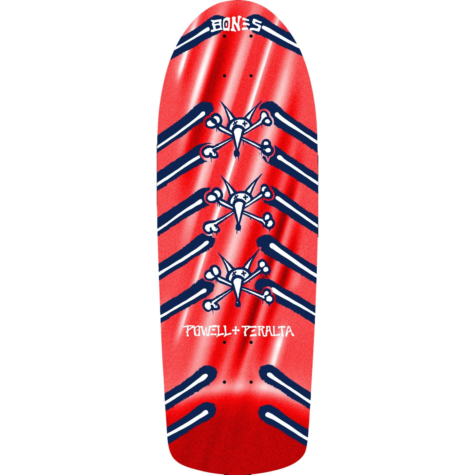 Powell Peralta OG Rat Bones Deck Red Foil - 10 x 30 Skateboard Deck