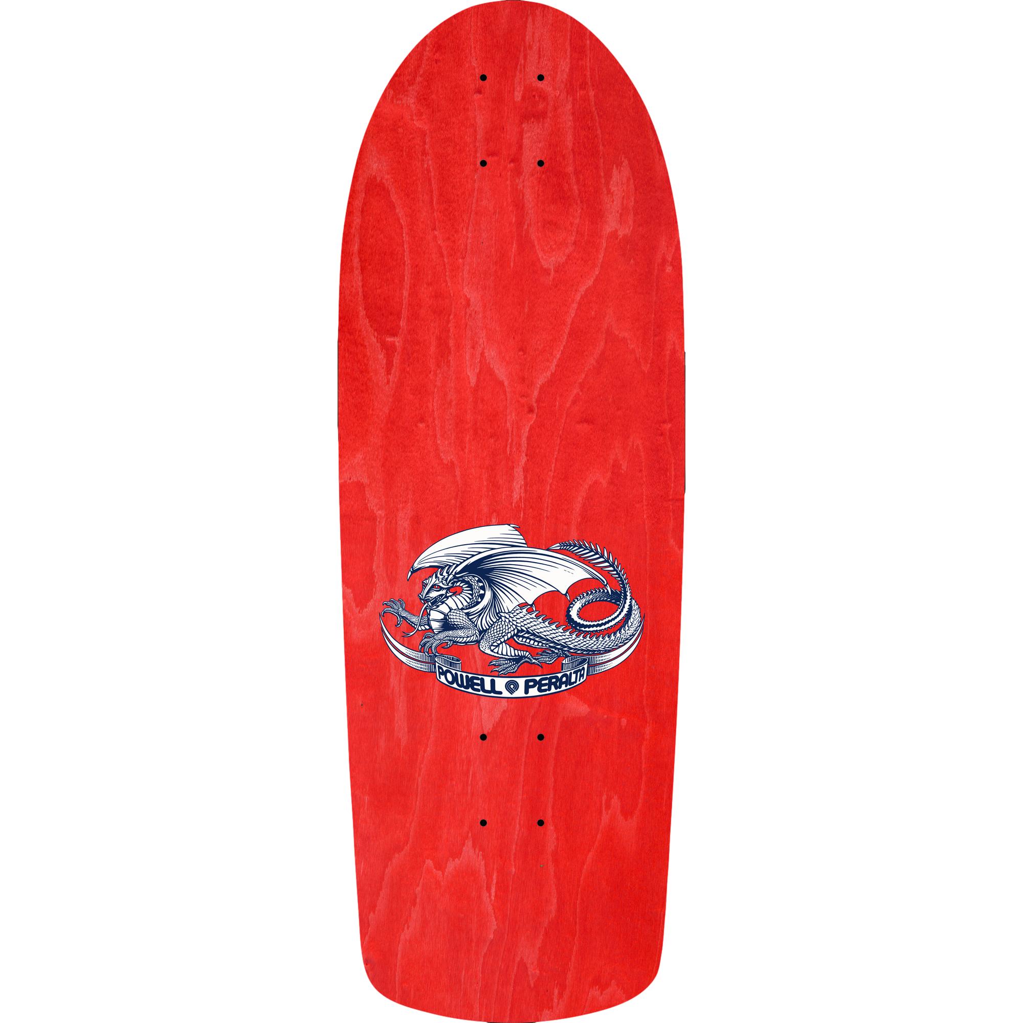 Powell Peralta OG Rat Bones Deck Red Foil - 10 x 30 Skateboard Deck