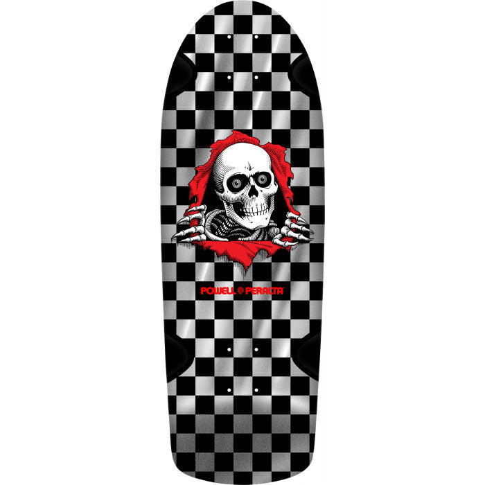 Powell Peralta Ripper OG Checker Silver Foil 10" x 30"