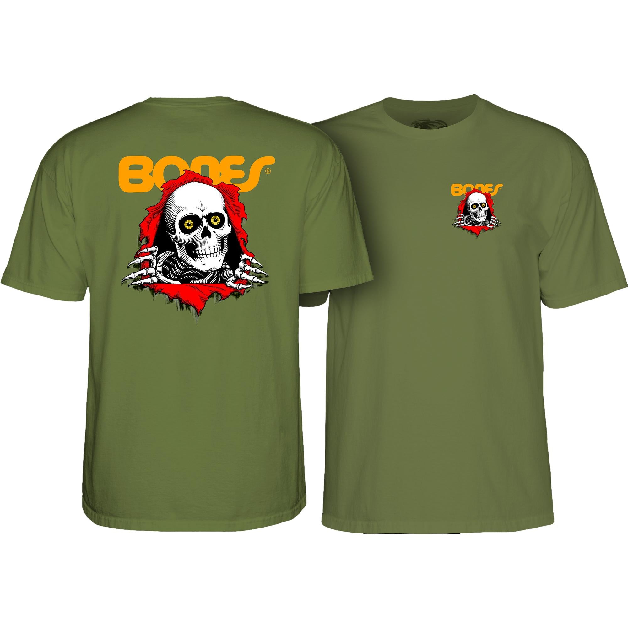Powell Peralta Youth Ripper Tee Military Green