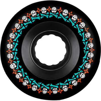 Bones Rough Riders Skulls 56mm x 80A ATF Black