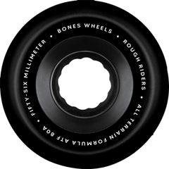 Bones Rough Riders Skulls 56mm x 80A ATF Black