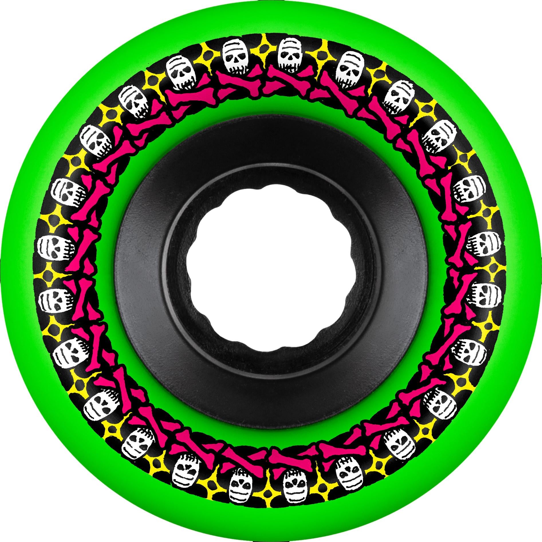 Bones Rough Riders Skulls 56mm x 80A ATF Green