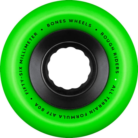 Bones Rough Riders Skulls 56mm x 80A ATF Green
