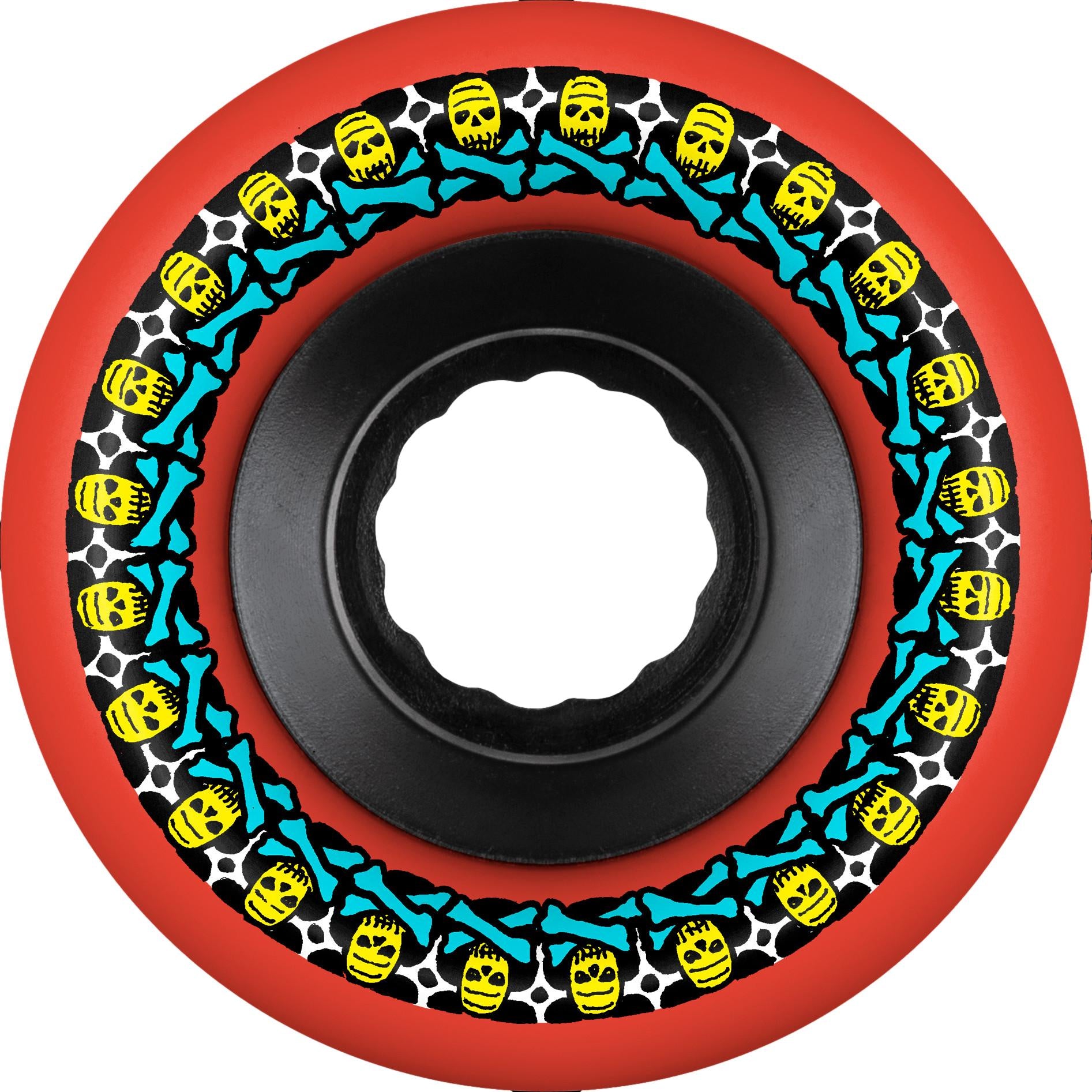 Bones Rough Riders Skulls 56mm x 80A ATF Red